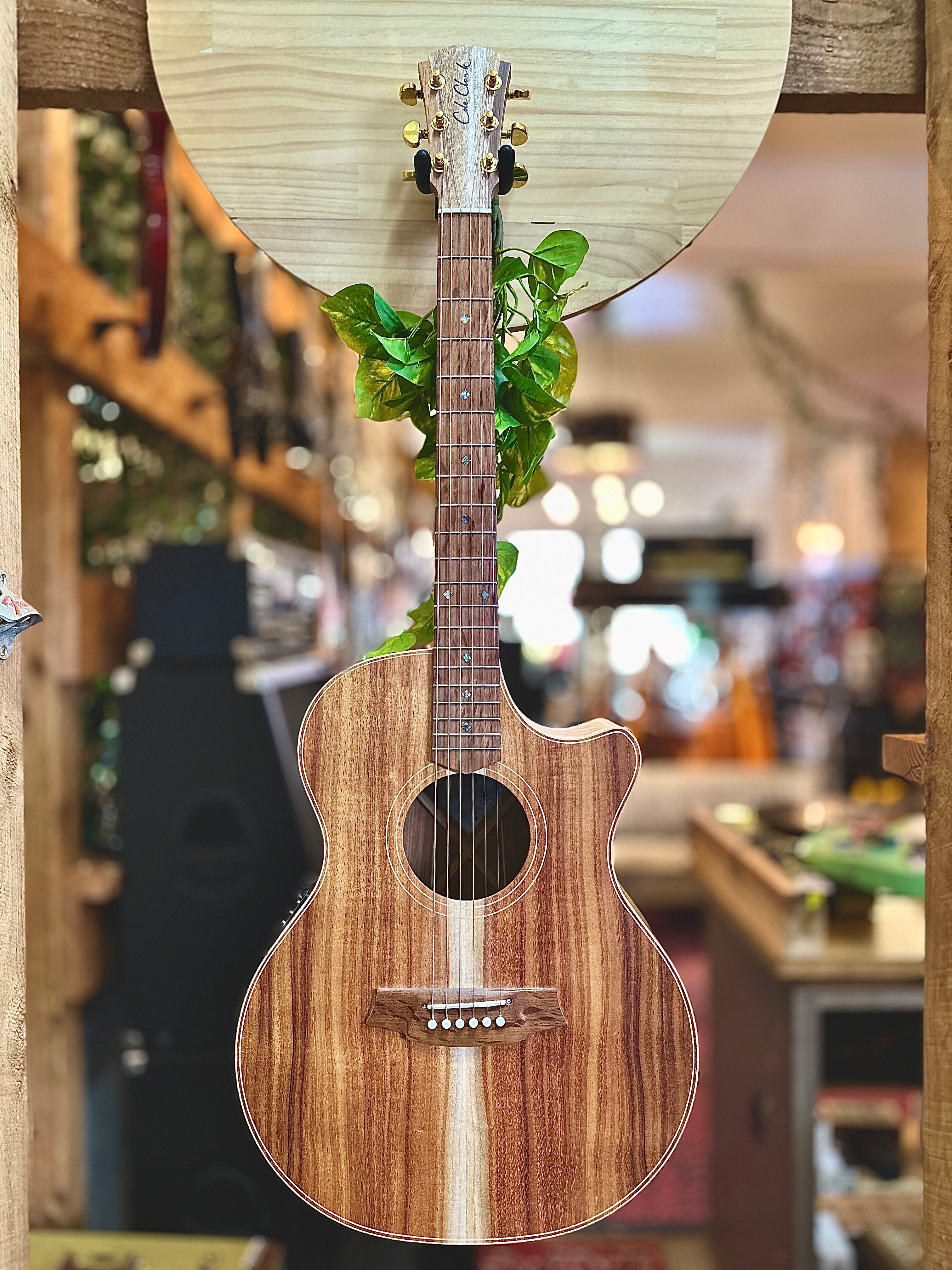 Cole Clark | AN2EC-BLBL | Angel | All Blackwood | Acoustic Electric | Pre-Loved Cole Clark | AN2EC-BLBL | Angel | All Blackwood | Acoustic Electric | Pre-Loved